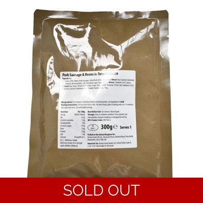 Pork Sausage & Beans